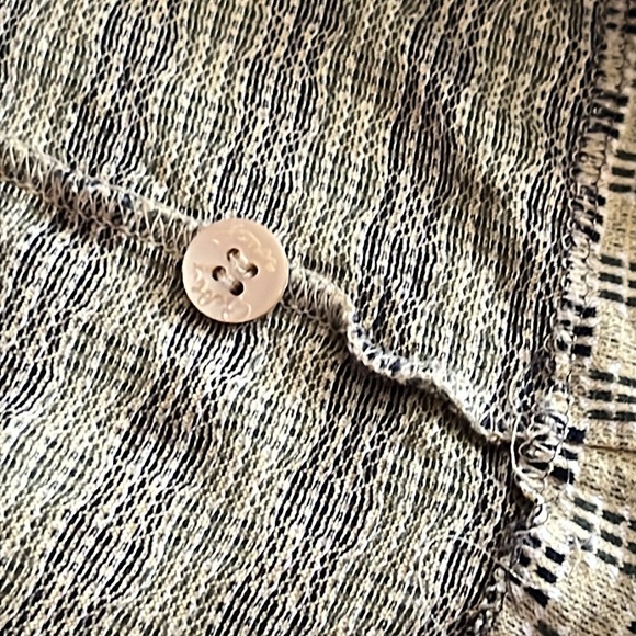 Vintage Bobby Jones 3 Button Tan Green Navy Golf Shirt Men’s Size XL - Picture 8 of 8